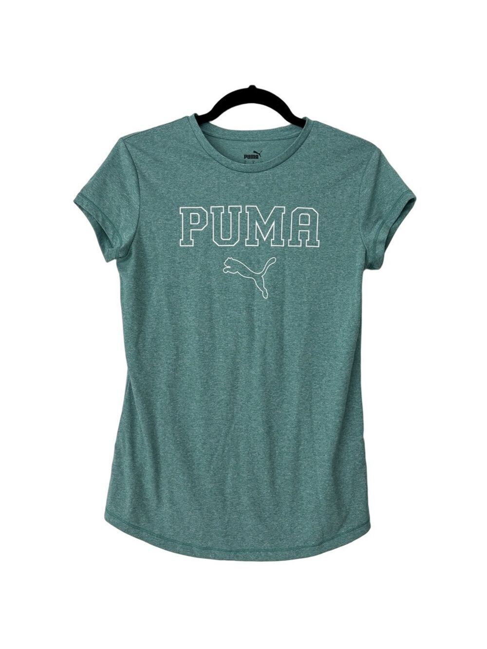 PUMA Women's Green T-Shirt